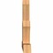 Ekena Millwork Richland Timber Gable Bracket, Western Red Cedar, 60"W x 40"H x 5 1/2"D x 5 1/2"F, 16/12 Pitch GBW060X40X0606RIC00SWR - alternate 2
